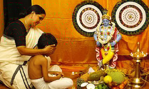 கேரளத்தில் இன்று விஷு பண்டிகை