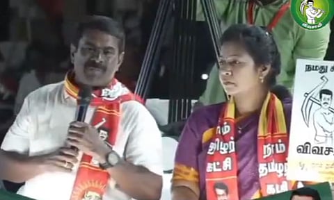 கூட்டணி அமைக்காமல் திராவிட கட்சிகளால் தனித்து போட்டியிட முடியுமா? சீமான் சவால்