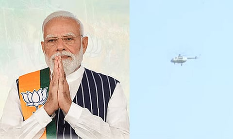 நாகர்கோவில் வந்தடைந்தார் பிரதமர் மோடி