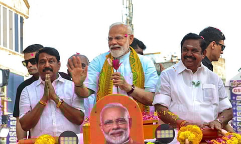 நாகர்கோவில் சாலைப் பேரணி ஈடு இணையற்ற உற்சாகத்தால் நிரம்பி இருந்தது - பிரதமர் மோடி பதிவு