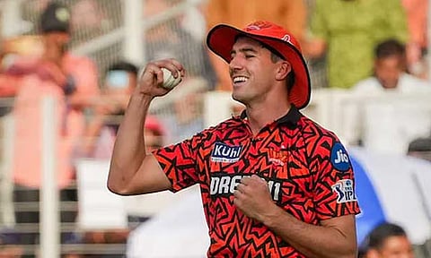 சென்னை அணிக்கு எதிரான போட்டியில் விளையாடும் கம்மின்ஸ்