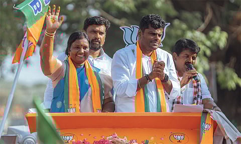 திமுகவின் கொடுங்கோல் ஆட்சிக்கும், ஊழல் அராஜகத்திற்கும் முடிவு கட்ட வேண்டும் - அண்ணாமலை