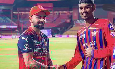 கனவு நனவானது: விராட் கோலியை சந்தித்த பின் லக்னோ வீரர் நெகிழ்ச்சி