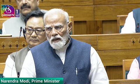 தேச கட்டமைப்பு பணியில் நாட்டின் 50 சதவீதம் பேர் பங்கு பெறும் முக்கிய தருணம்: பிரதமர் மோடி பேச்சு