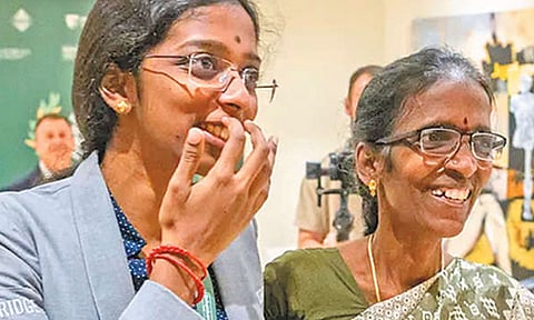 ‘கனவு நனவாகி விட்டது’ : வைஷாலி நெகிழ்ச்சி