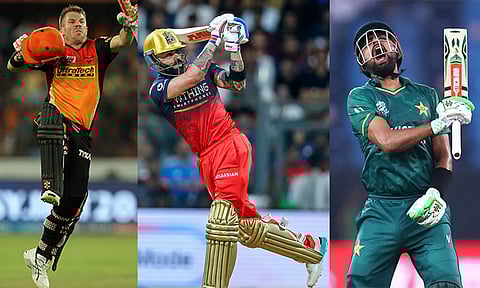 டி20 கிரிக்கெட்டில் பாபர் அசாம் புதிய வரலாறு... விராட் கோலி, வார்னர் வரிசையில் இணைந்து சாதனை