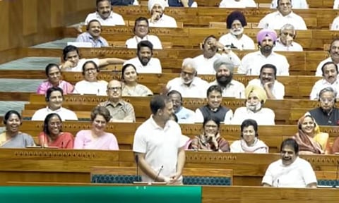 ‘எனக்கும் பிரதமருக்கும் மனைவி பிரச்சினைகள் இல்லை’ - மக்களவையில் ராகுல் காந்தியின் பேச்சால் சிரிப்பலை