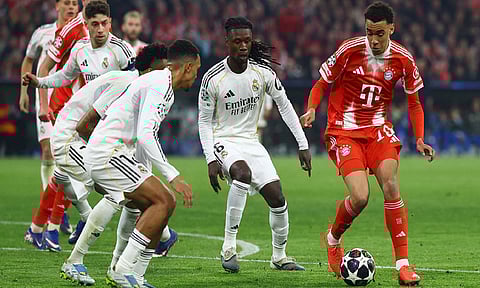 சாம்பியன்ஸ் லீக் கால்பந்து - ரியல் மாட்ரிட்டை வெளியேற்றிய பேயர்ன் முனிச்... அரைஇறுதிக்கு முன்னேறி அசத்தல்