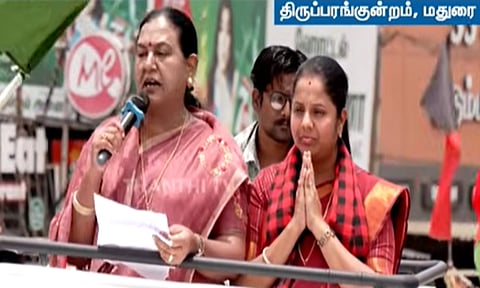 'திருப்பரங்குன்றத்தில் தீபம் ஏற்றப்படும்' - பிரேமலதா விஜயகாந்த்