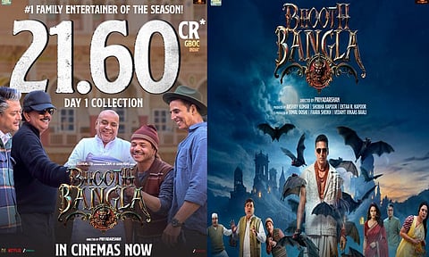 முதல் நாளில் ரூ.21 கோடி வசூலித்த அக்சய் குமாரின் “பூத் பங்களா”