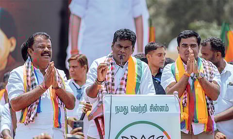 திமுக ஆட்சியை விரட்டியடிக்க வேண்டியது காலத்தின் கட்டாயம் - அண்ணாமலை