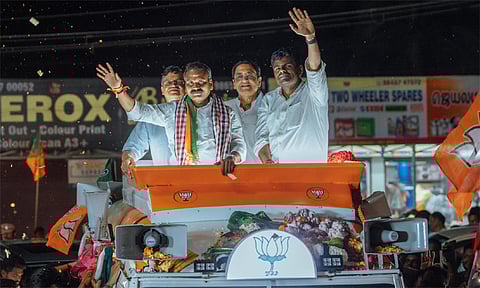 தீயசக்தி திமுகவை ஆட்சியில் இருந்து மக்கள் விரட்டியடிக்க வேண்டும் - அண்ணாமலை