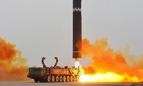 வடகொரியா ஏவுகணை சோதனையால் பரபரப்பு; உஷார் நிலையில் ஜப்பான், தென்கொரியா