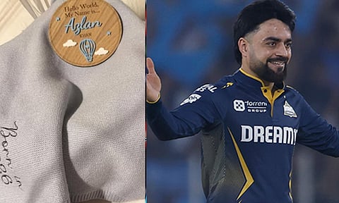 ஆப்கானிஸ்தான் கிரிக்கெட் வீரர் ரஷித் கானுக்கு ஆண் குழந்தை