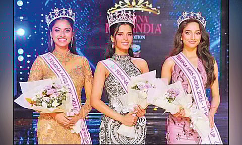 மிஸ் இந்தியா பட்டம் வென்ற சாத்வி