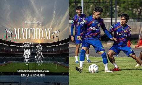ஐ.எஸ்.எல். கால்பந்து: சென்னை- முகமதன் அணிகள் இன்று மோதல்