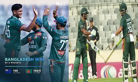 ஒரு நாள் கிரிக்கெட்: நியூசிலாந்துக்கு வங்காளதேசம் பதிலடி