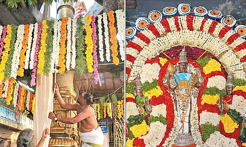 திருத்தணி முருகன் கோவிலில் சித்திரை திருவிழா கொடியேற்றத்துடன் தொடக்கம்