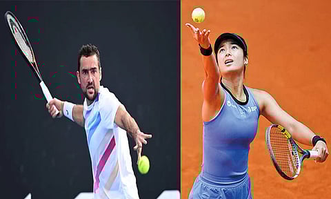 மாட்ரிட் ஓபன் டென்னிஸ்: மரின் சிலிச், ஈலா வெற்றி