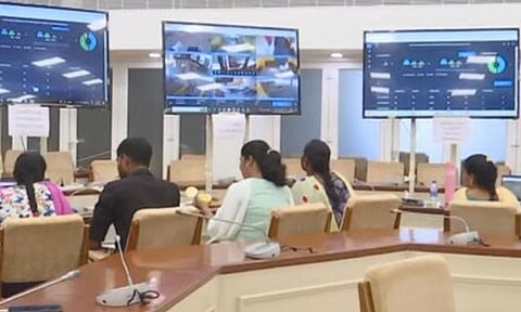 சென்னை தலைமை செயலகத்தில் உயர் சிறப்பு தேர்தல் கட்டுப்பாட்டு அறை அமைப்பு