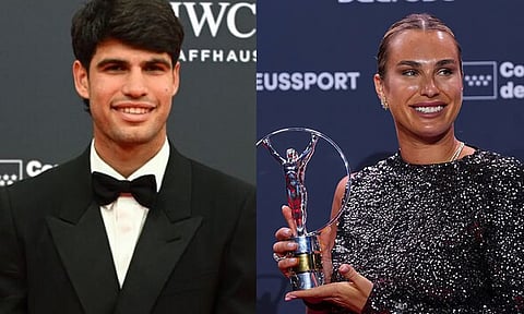 லாரியஸ் விருது வென்ற அல்காரஸ், சபலென்கா