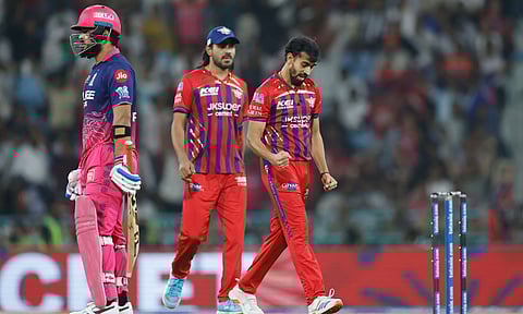 ஐபிஎல் கிரிக்கெட்: லக்னோவுக்கு 160 ரன்கள் இலக்கு நிர்ணயித்தது ராஜஸ்தான்