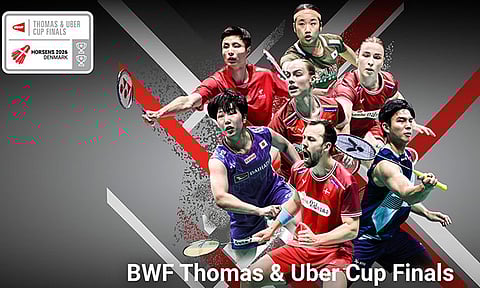 தாமஸ், உபேர் கோப்பை பேட்மிண்டன் போட்டி இன்று தொடக்கம்