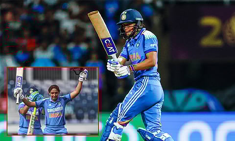 டி20 போட்டி: மகளிர் அணி கேப்டனாக அதிக ரன்கள் குவித்து ஹர்மன்பிரீத் கவுர் சாதனை