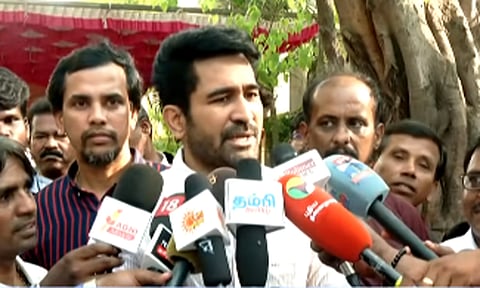 ‘வெளிநாடுகளை ஒப்பிடுகையில் இந்தியாவில் மத்திய, மாநில அரசுகள் நன்றாக செயல்படுகின்றன’ - விஜய் ஆண்டனி