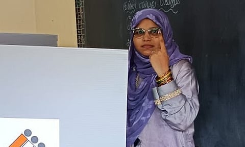 நா.த.க. கர்ப்பிணி வேட்பாளர் மீது தாக்குதல்: பாபநாசம் தொகுதியில் பரபரப்பு