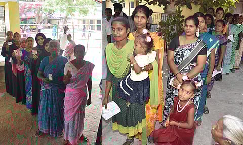 ஜனநாயக கடமையாற்றுவதில் ஆண்களை பின்னுக்கு தள்ளிய பெண்கள்!