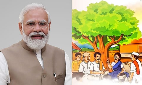 தேசிய பஞ்சாயத்து ராஜ் தினம்: மோடி வாழ்த்து