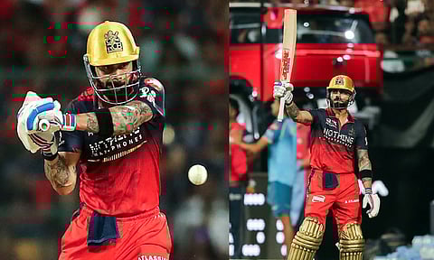 ஐபிஎல் வரலாற்றில் அதிக பவுண்டரிகளை விளாசிய முதல் வீரர்... சரித்திரம் படைத்த 'கிங்' கோலி