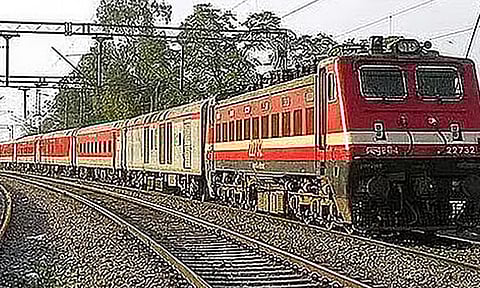 திருச்சி - பாலக்காடு ரெயில் சேவை பகுதியாக ரத்து