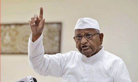 ஆம் ஆத்மி சரியான திசையில் செல்லவில்லை: அன்னா ஹசாரே