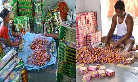 வெயிலின் தாக்கம் அதிகரிப்பு: பட்டாசு தயாரிப்பு பணிகளுக்கு மத்திய அரசு கட்டுப்பாடு விதிப்பு