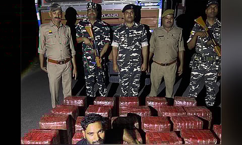 உ.பி.: நேபாள எல்லையில் ரூ. 20 கோடி மதிப்புள்ள போதைப்பொருள் பறிமுதல்; இளைஞர் கைது