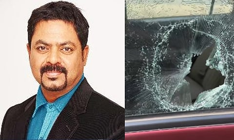 ஜேம்ஸ் வசந்தன் கார் கண்ணாடி உடைப்பு - போலீசார் விசாரணை