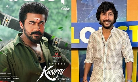 "சொன்னபடி படம் செமையா ரிலீஸ் ஆகும்" -'கருப்பு' பட விழாவில் ஆர்.ஜே பாலாஜி பேச்சு