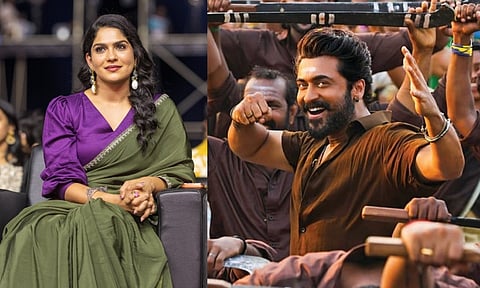 "கருப்பு ஒரு பிரமாண்டமான பொழுதுபோக்கு படம்" - நடிகை சுவாசிகா