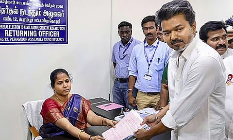 த.வெ.க. தலைவர் விஜய் வேட்புமனுவை ஆய்வு செய்யக்கோரிய வழக்கு தள்ளுபடி