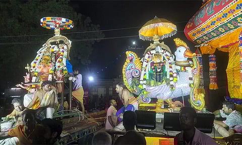 பஞ்சமூர்த்திகள் வீதி உலா