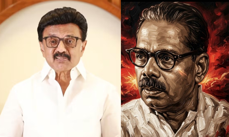 பாவேந்தரின் திண்மை நிறை தமிழ் ஒளியென நம் இனத்திற்கு துணை நிற்கட்டும்: மு.க.ஸ்டாலின்