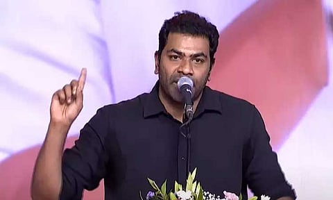 திருவரங்கம் தொகுதி தவெக அலுவலகம் சிலரின் அரசியல் தூண்டுதலால் எரிப்பு - ஆதவ் அர்ஜுனா கண்டனம்