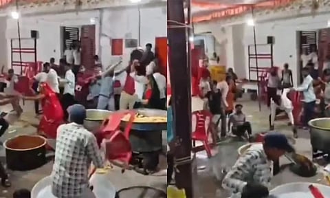 போட்டோ எடுப்பதில் தகராறு: மோதலில் முடிந்த திருமண வரவேற்பு நிகழ்ச்சி