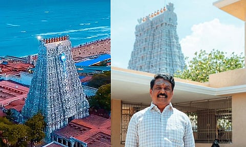 திருச்செந்தூர் சுப்பிரமணிய சுவாமி கோவிலில் நயினார் நாகேந்திரன் சாமி தரிசனம்