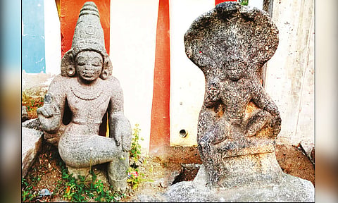 விழுப்புரம் அருகே சோழர் கால சிற்பங்கள் கண்டெடுப்பு