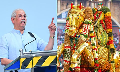 வைகை ஆற்றில் கள்ளழகர்: பாமரரையும் பட்டணத்தாரையும் பக்தியில் இணைக்கும் உன்னதவிழா: கவர்னர் அர்லேகர்