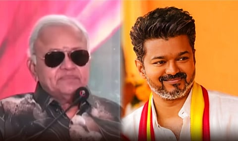 "எந்தநேரத்தில் என்ன வேண்டுமானால் நடக்கலாம்" - விருது நிகழ்ச்சியில் ராதா ரவி பேச்சு