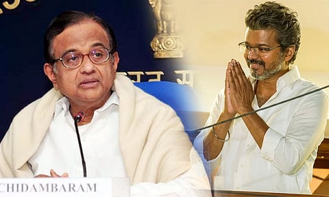 நல்லாட்சி அமையட்டும்... தவெக தலைவர் விஜய்க்கு ப.சிதம்பரம் வாழ்த்து